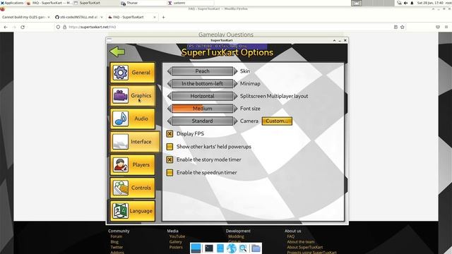 SuperTuxKart VisionFive 2 RISC-V SBC