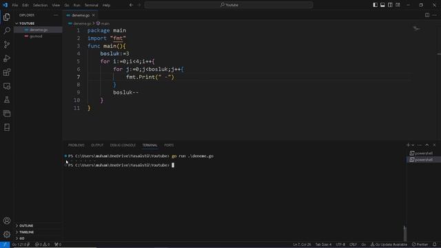 Go (Golang) Programlama Dili Öğren | For Döngüsü ve Örnekler смотреть онлайн