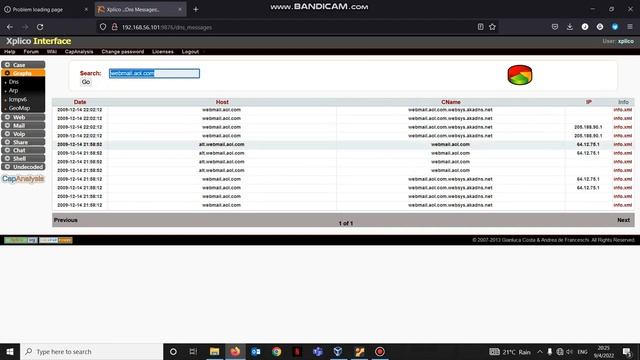 Xplico Demonstration