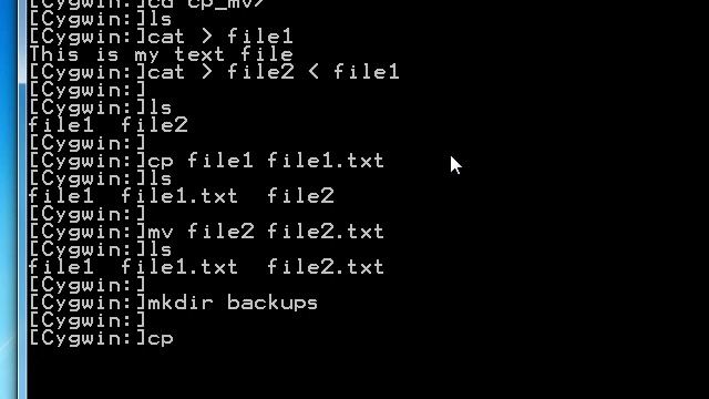 Copy & Move Commands in Linux смотреть онлайн