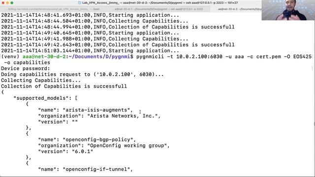 pygnmi. Demo of using pygnmicli - Linux CLI tool based on pygnmi смотреть онлайн
