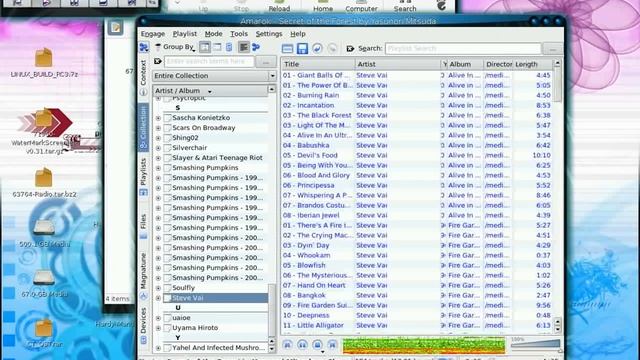 Linux Mint 6 RC 1 emerald funky theme смотреть онлайн
