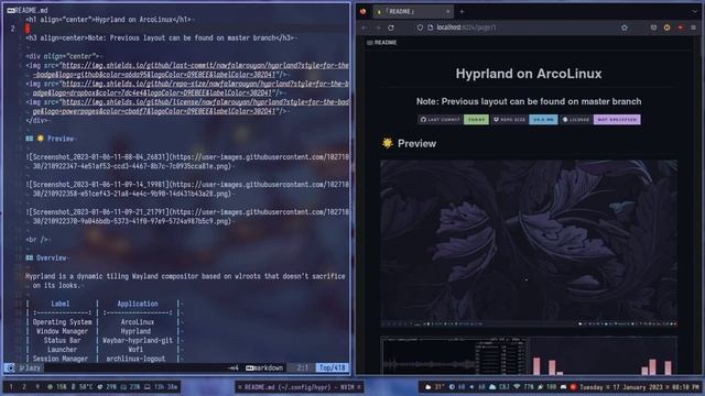 Hyprland on ArcoLinux (updated) смотреть онлайн