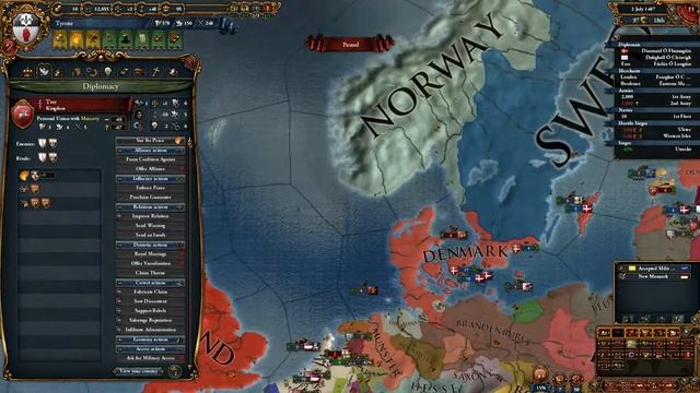 EU4 (v1.2) - Tyrone / Ireland ep11: Can we win some of Scotland? смотреть онлайн