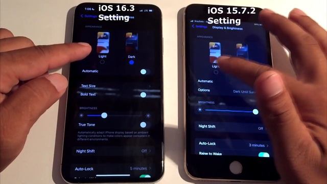 What is the difference? In Setting (iOS 16.3 Vs iOS 15.7.2) Watch and understand смотреть онлайн