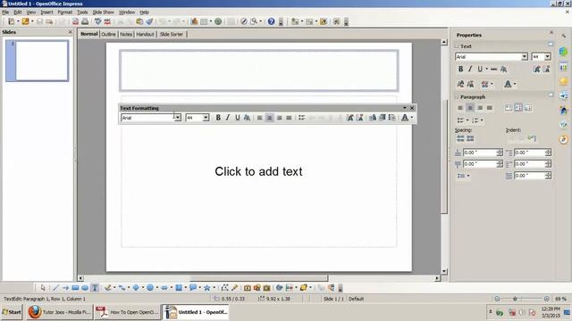 How To Open OpenOffice Impress And Its Parts In Tamil смотреть онлайн