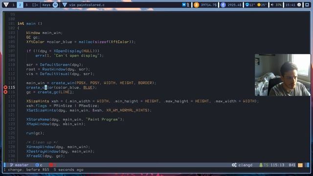 X11 Tutorials - 5 - Adding New Colors to Our Paint Program смотреть онлайн