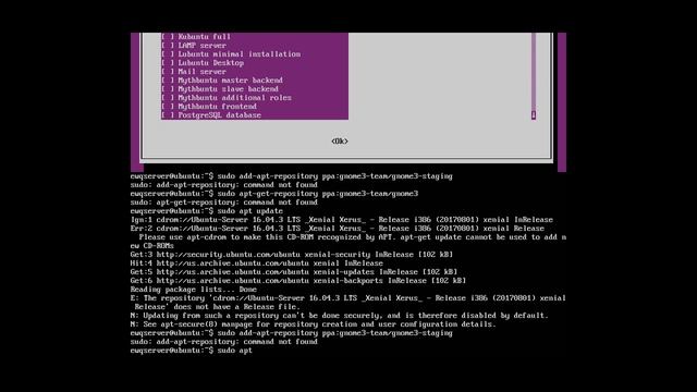 How to install Gnome Desktop Environments on a ubuntu-16.04.3-server смотреть онлайн