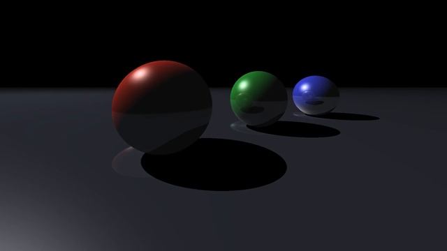 MiniRay. A demo render of my own 3D raytracer. смотреть онлайн