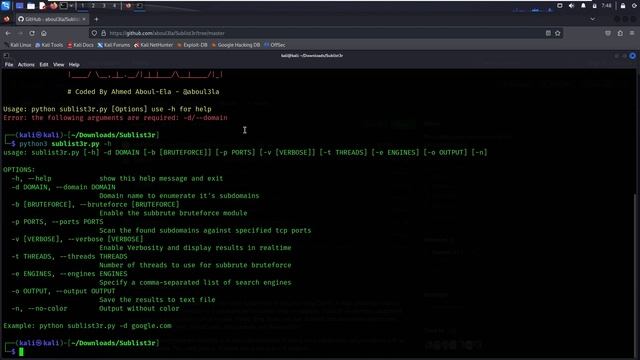 How to Install Sublister in Kali Linux | NullMinds смотреть онлайн