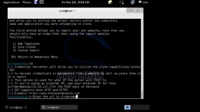 Phishing Attack using Kali Linux (Penetrate your self) смотреть онлайн