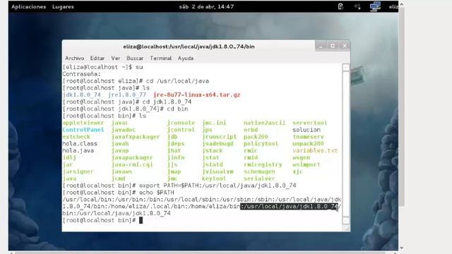 Variables de entorno jdk Linux Fedora Verne смотреть онлайн
