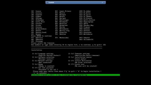 Linux Installation - CentOS on Text mode смотреть онлайн