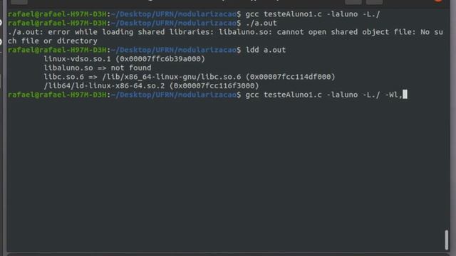 GCC: linking (bibliotecas compartilhadas/estáticas) смотреть онлайн