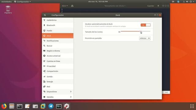 Configurar el Dock en GNOME ( Ubuntu ) смотреть онлайн