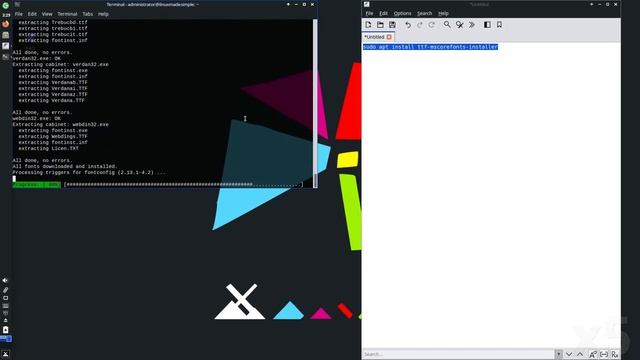 How to install Microsoft Fonts on MX Linux 21.3 смотреть онлайн