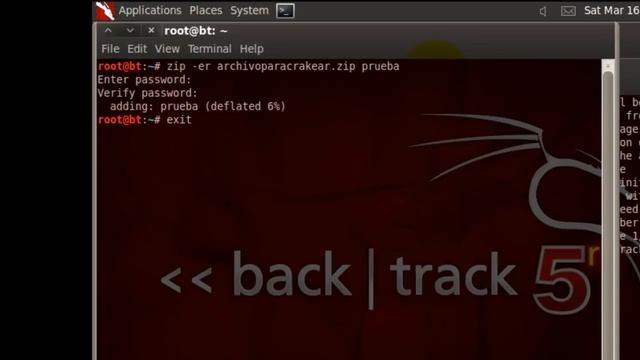 como descifrar contraseñas zip con backtrack 5 (fcrackzip) смотреть онлайн