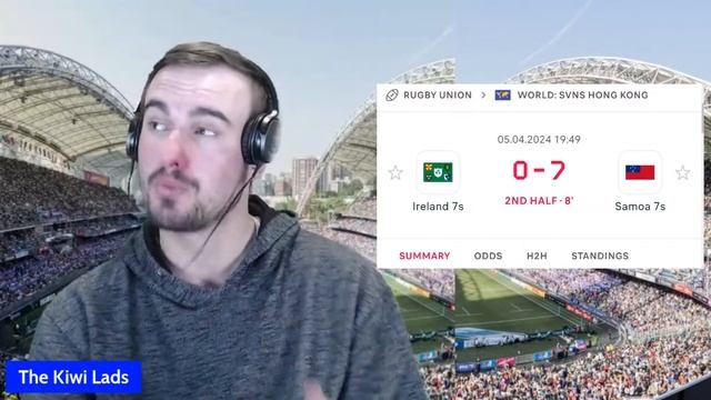 SAMOA 7s vs IRELAND 7s HONG KONG Sevens 2024 Live Commentary смотреть онлайн
