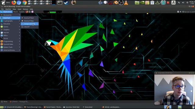 Firt look on Autokey on Parrot 4.4 смотреть онлайн