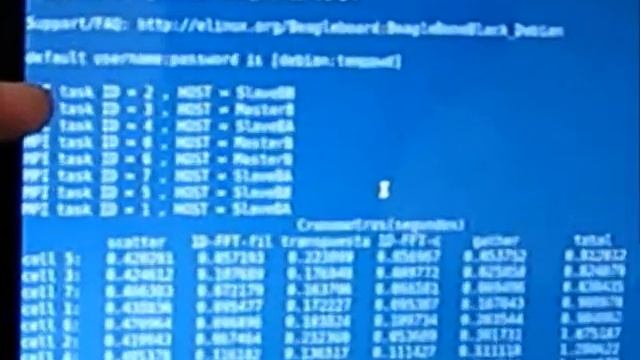 Linux Cluster MPI con BeagleBone Black смотреть онлайн