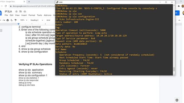 How to Configure IP SLA ICMP Echo Operations смотреть онлайн