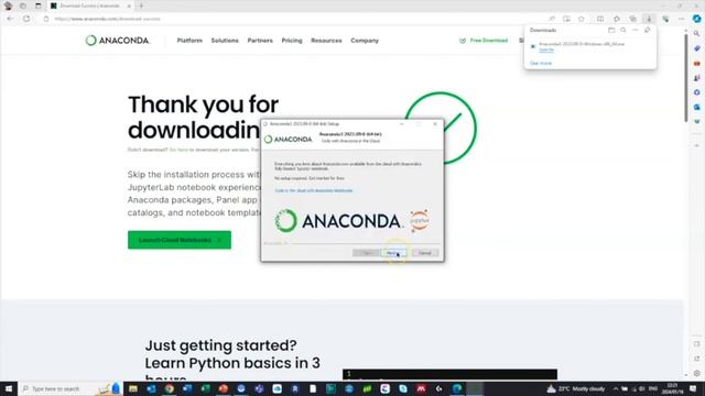 How to install JUPYTER NOTEBOOK | Load PYTHON for Data Analytics смотреть онлайн