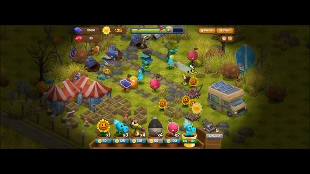 Plants Vs. Zombies Adventures Killjoy Park Part 4 смотреть онлайн