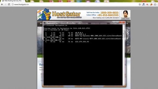 HostGator India: Pinging & Tracerouting its Servers смотреть онлайн