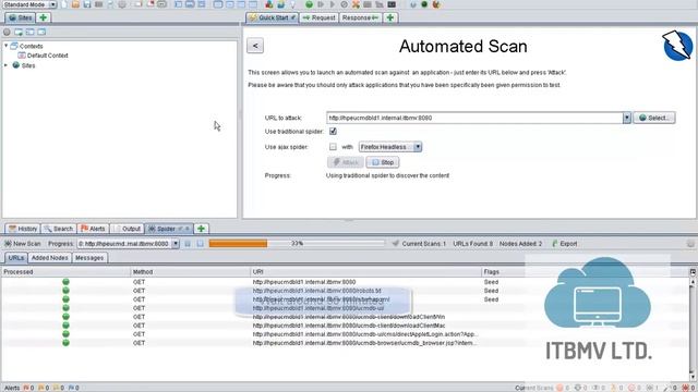 Scan (Attack) HPE UCMDB with OWASP ZAP 2.8.0 смотреть онлайн