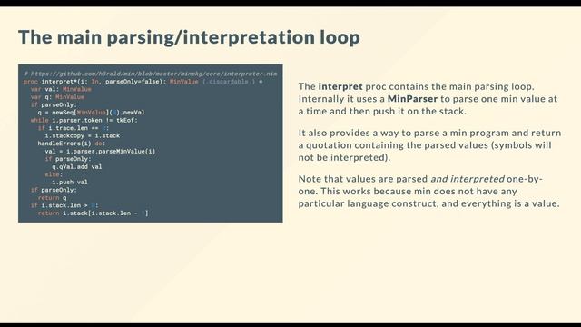 Fabio Cevasco: Min - implementing a programming language with Nim (NimConf 2021) смотреть онлайн