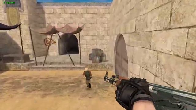 Counter Strike Condition Zero - De Dust 2 Gameplay HD смотреть онлайн