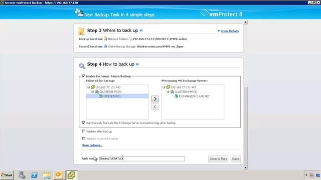 Acronis VMProtect 8 ONLINE BACKUP смотреть онлайн