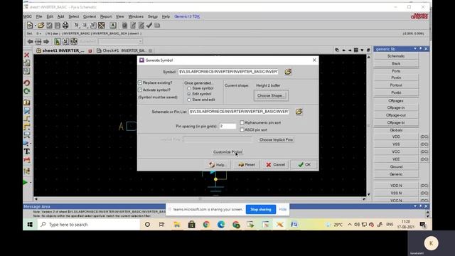 CMOS Inverter experiment using mentor graphics смотреть онлайн