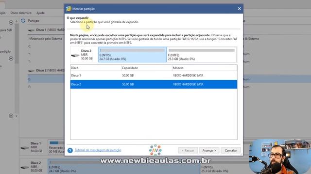 Como juntar partições de HD/SSD no Windows | Minitool Partition Wizard | Mesclar partições смотреть онлайн