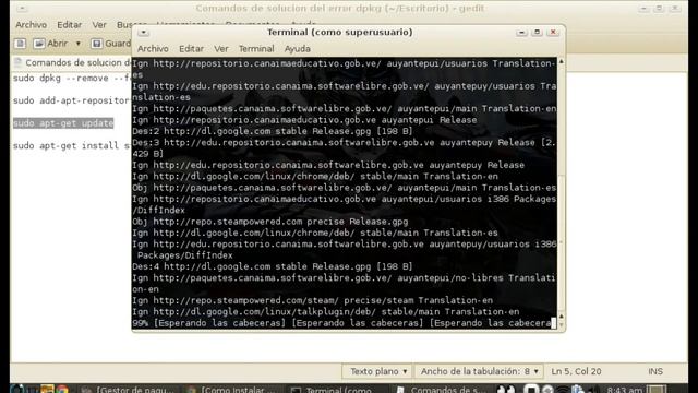 Como solucionar error dpkg del gestor de paquetes synaptic смотреть онлайн