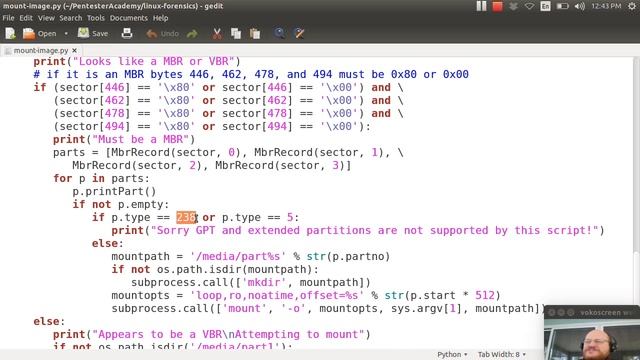 Mounting an image part2 using python to mount mbr based images смотреть онлайн