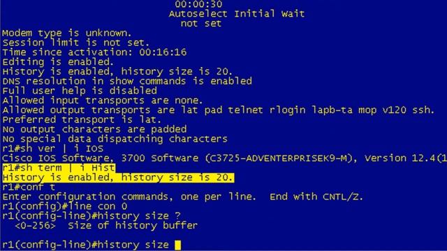 Cisco Command History Lab - Part 1 смотреть онлайн