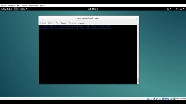 SERVIDOR DHCP+INTERNET EN DEBIAN смотреть онлайн