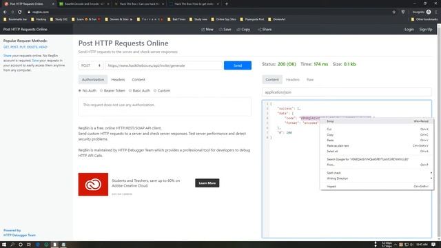 How to get invite code for Hackthebox Without Linux смотреть онлайн