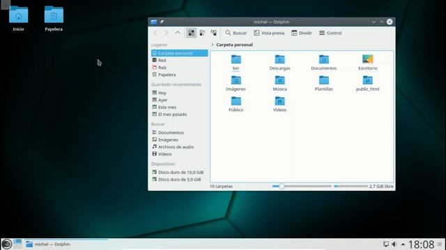 OpenSUSE Tumbleweed KDE Plasma 5.10.5 смотреть онлайн