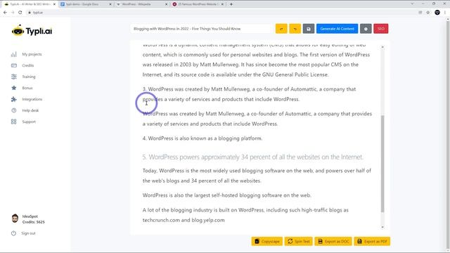 How Well Can This A.I. Writer Create Content? (Typli.ai Review) смотреть онлайн