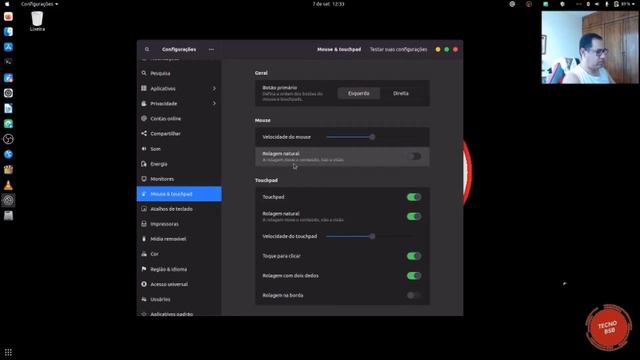 Aplicativo nativo no Linux - Configurando e ajustando seu mouse смотреть онлайн