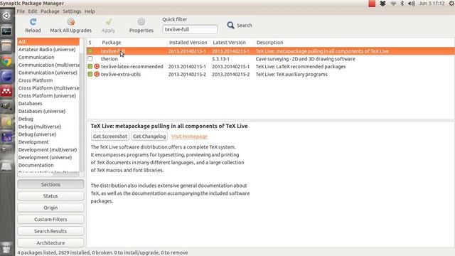 \Latex - Instalação no Ubuntu смотреть онлайн