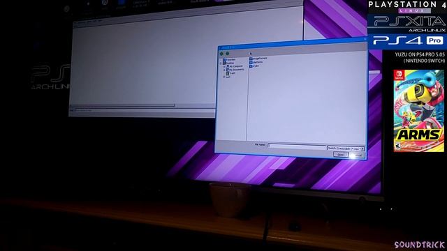 ARMS (only boot) on PS4 PRO 5.05 | Psxitarch Linux v2 | YUZU emulator смотреть онлайн