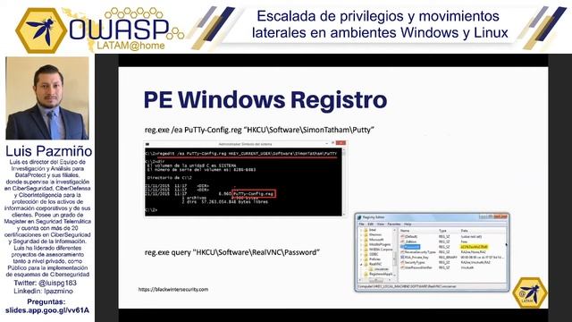 OWASP LATAM@Home 2020 (ES) - Escalada de privilegios y movimientos laterales смотреть онлайн