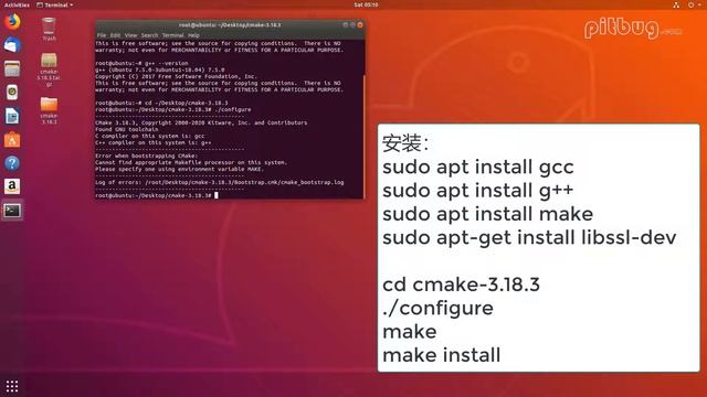 在Ubuntu中，源码编译、安装最新版CMake 3.18.3 смотреть онлайн