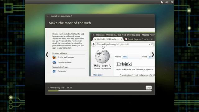 A Demonstration of Ubuntu MATE 16.04's Installation Process смотреть онлайн