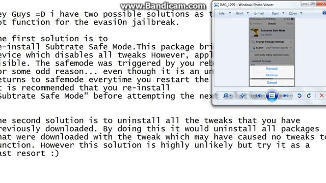 How To Fix Broken Tweaks On IOS 7.0.4 Evasi0n Jailbreak! смотреть онлайн