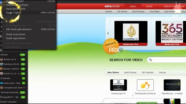 get_X Folge 9: Miro - Linux-Multimedia-PC mit ubuntu, KDE, mythTV und Compiz смотреть онлайн
