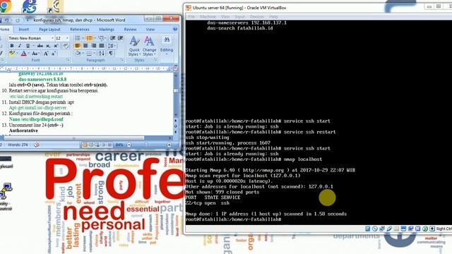 Install dan konfigurasi DHCP server di Ubuntu 14.04.5 LTS, dan troubleshooting смотреть онлайн